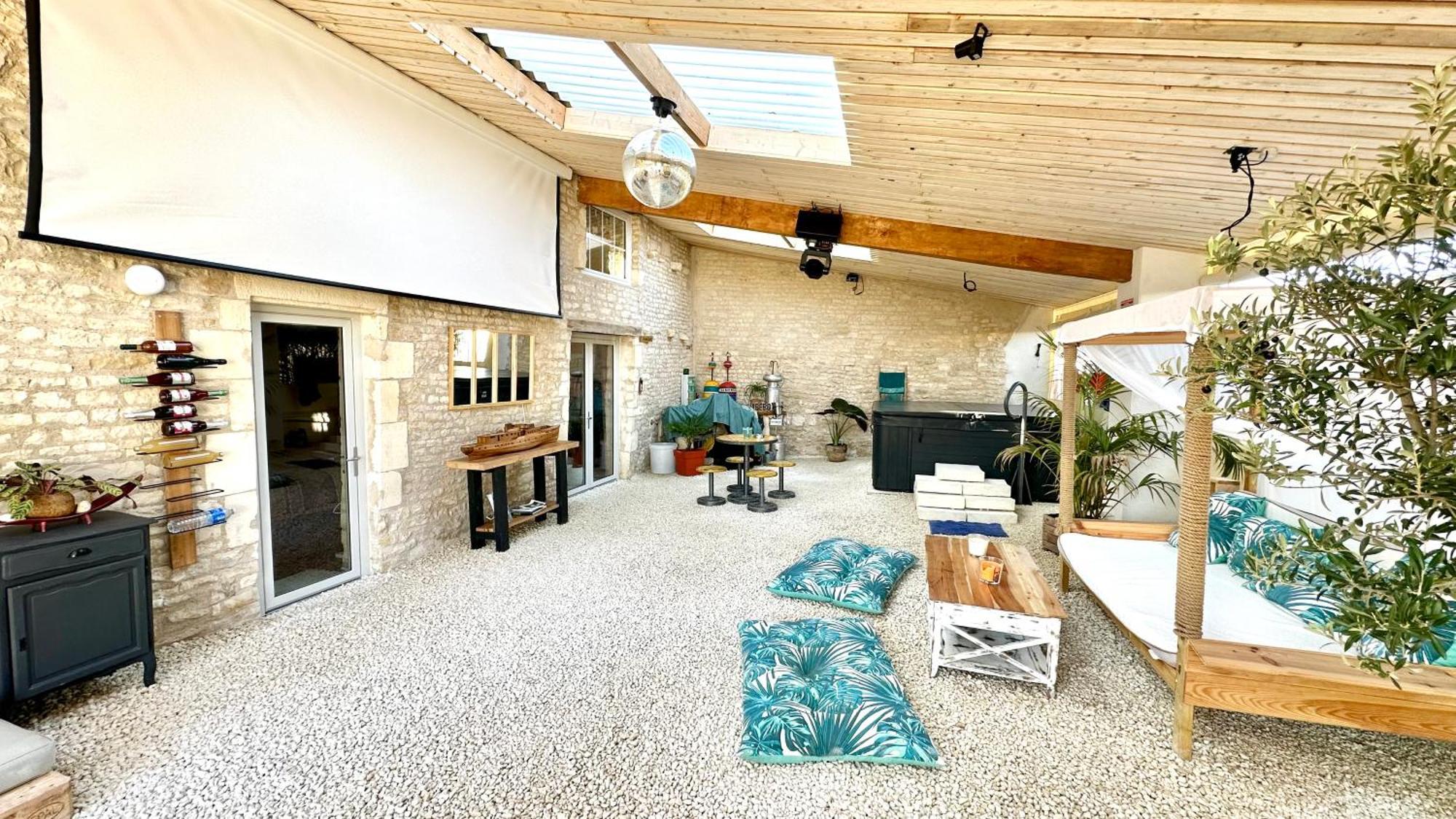 Le Grenier - Gîte de prestige La Rochelle Saint-Medard-d'Aunis Exterior foto